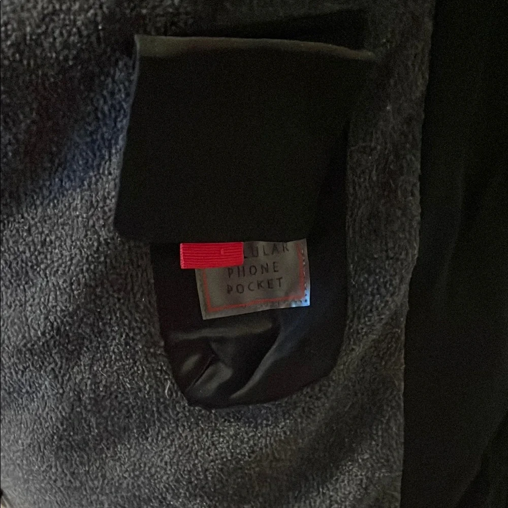 Zero x posur Black and Gray Puffer Jacket